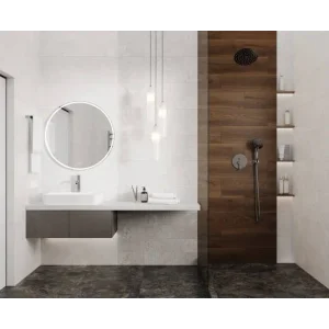 Плитка LAPARET Galaxy light grey декор 30x89,5 матовая обрезная арт.VT\A676\13031R