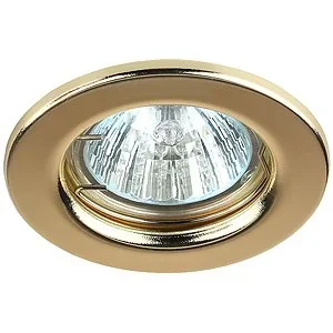 Светильник точечный ЭРА ST1 GD штампованный MR16,12V/220V, 50W золото