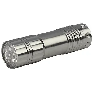 Фонарь ручной Трофи TM9 9xLED, алюм, 3хААА, карт