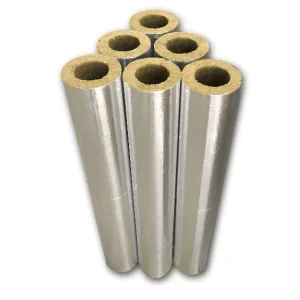Цилиндры XOTPIPE 50 x 76 мм кашированные фольгой (плотность 100кг/м3)