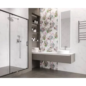 Плитка LAPARET Metropol bianco мозаика 30x30 глянцевая арт.MM13161