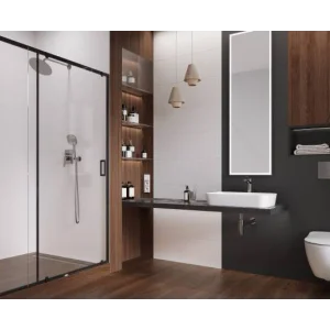 Плитка LAPARET Diamond nero стена 30x89,5 сатин обрезная арт.13148TR