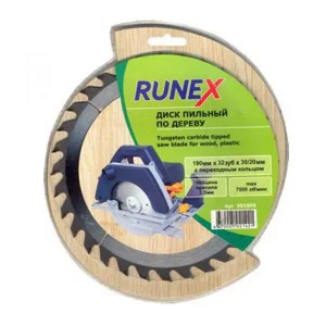 Диск пильный по дереву 200х32/30мм, 36Т, Runex