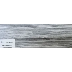 Плинтус Dolce Flooring МДФ Лиственница темно-серая 16*70*2400 арт.DF-004