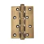 Петля универсальная латунь ARCHIE A010-C 100X70X3-4BB-1ACF античный кофе