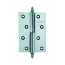 Петля разъемная ARCHIE A010-D 100X70X3-232 L матовый хром