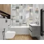 Плитка LAPARET Grip grigio стена 30x89,5 матовая обрезная арт.13134TR