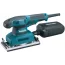 Шлифмашина вибрационная (ПШМ) Makita BO3710, 190Вт, 93х228мм, 11000об\м, ампл-2.6мм, 1.6кг, кор, п\сборник, зажим