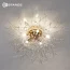 Люстра NOVELLA C 5XG9 R-500X280-GOLD/CRYSTAL-220-IP20