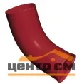 Колено стока GL 90мм RAL 9003