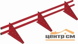 Снегозадержатель трубчатый Optima на 3-х опорах PE, L=3 м RR **