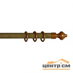 Карниз "Кантри" + У-шина 2,0 золотой орех
