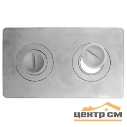 Плита чугунная двухконфорочная П2-1 (585*340), (Б)