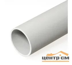 Труба жесткая 25мм (3м) серая Ruvinil