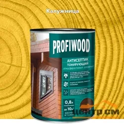 Антисептик EMPILS PROFIWOOD тонирующий "2 в 1" алкидный калужница 8 кг (9,3л)