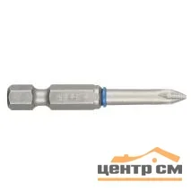 Биты магнитные PH1-50мм торсионные кованые ЗУБР "ЭКСПЕРТ" , обточенные, хромомолибденовая сталь, тип а E ",2шт
