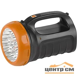 Фонарь прожектор Трофи TSP23 Акку 4V2.4Ah, 23xLED, ЗУ 220V, карт*