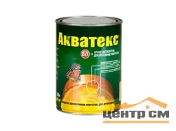 Основа алкидная Акватекс 2 в 1 - махагон 0,8л УФ-защита, влажн. древесина 40%