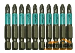 Биты магнитные PH1-50мм для больших нагрузок 10шт, Jettools (WP)