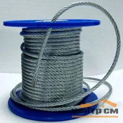 Трос стальной оцинкованный DIN 3055 D3,0мм ( 220 м )