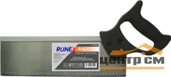 Ножовка по дереву 300мм, шаг 13, Runex Angle, для стусла, ударный зуб