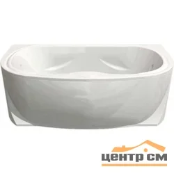 Ванна AQUATEK "Мелисса" 180х95 без гидромассажа (с фронт.экраном), на вклеенном каркасе