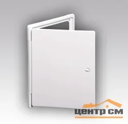 Люк-дверца ревизионная накладная с ручкой-задвижкой 200х250 АБС, ЭРА
