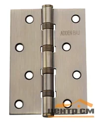 Петля дверная с четырьмя подшипниками ADDEN BAU. 100X70X2.5 4BB античная бронза