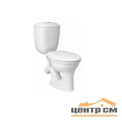 Унитаз-компакт Santeri ВИКТОРИЯ белый нижняя подводка тарельчатый (ВОРОТЫНСК)