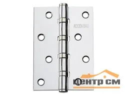 Петля дверная с четырьмя подшипниками ADDEN BAU 100X70X2.5 4BB блестящий(полированный) хром