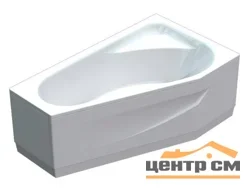 Ванна AQUATEK "Медея" 170х95 правая без гидромассажа (с фронт.экраном),с каркасом