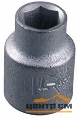 Головка торцевая, оцинкованная 1/2", 10мм "НИЗ"