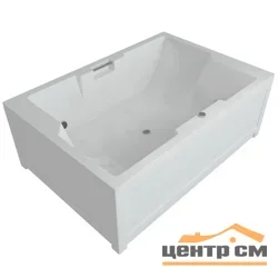 Ванна AQUATEK "Дорадо" 190х130 без гидромассажа (с фронт.экраном),с каркасом