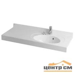Раковина AQUATON ОТЕЛЬ 3/1200 правая, цвет белый