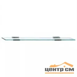 Полка стеклянная 10мм 700 х 120 ф.2