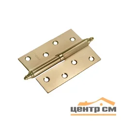 Петля стальная MORELLI разъемная с короной MS 100X70X2.5 R AB бронза, правая