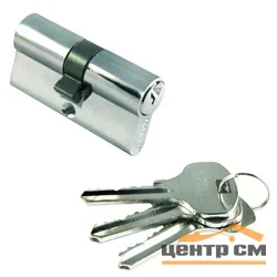 Цилиндр MORELLI 60C PC хром, ключ-ключ