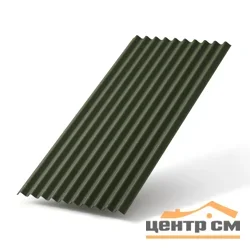 Ондулин SMART зеленый 1950*950м (полезная площадь 1,6 м2)
