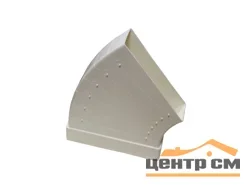 Колено разноугловое горизонтальное пластик, 60х120, ЭРА