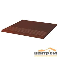 Клинкер Paradyz Cloud Brown Ступень простая гладкая 30х30