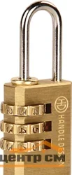 Замок кодовый навесной HANDLE DESIGN 3PB-20 золото