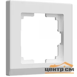 Рамка одноместная Werkel Stark, белая, WL04-Frame-01-white, W0011801