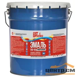 Эмаль ПФ-115 серая 10 кг ВИТЕКО