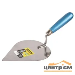 Кельма (мастерок) штукатура, нержавеющее полотно, деревянная рукоятка, STAYER "PROFI"