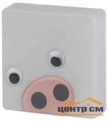Светильник-ночник ЭРА розовый NN-631-LS-P*