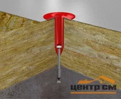 Полимерный тарельчатый элемент ТЕРМОКЛИП-кровля (Телескоп) (720 шт./кор.) ПТЭ 1/100