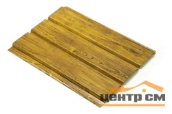 Софит металлический без перфорации Сатин RAL **, 0.5мм Grandline, 0.365*3м
