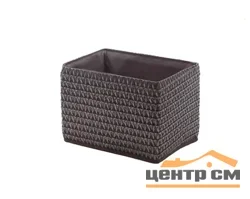 КОРОБ КОРИЧНЕВЫЙ Б/КРЫШ СКЛАДНОЙ S, 21*15*15СМ