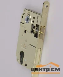 Замок дверной под цилиндр HANDLE DESIGN 8001С SG матовое золото
