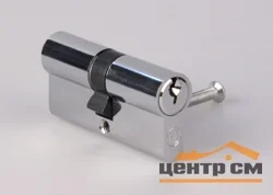 Цилиндр HANDLE DESIGN универсальный 65мм (32,5х32,5) ключ/ключ СР хром